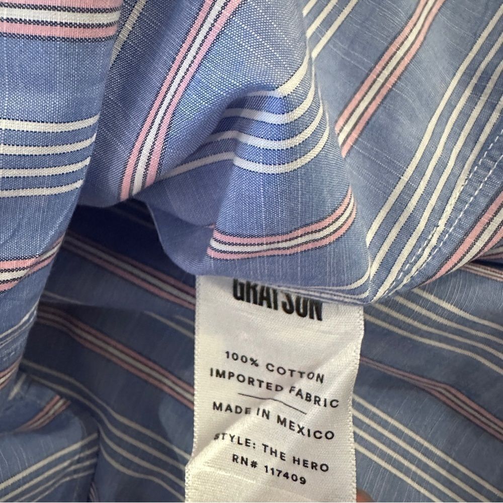 Grayson striped button down - Picture 6 of 7